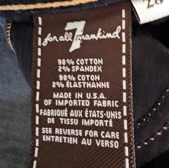 7 for all Mankind 'The Skinny' NWT - Picture 6 of 7